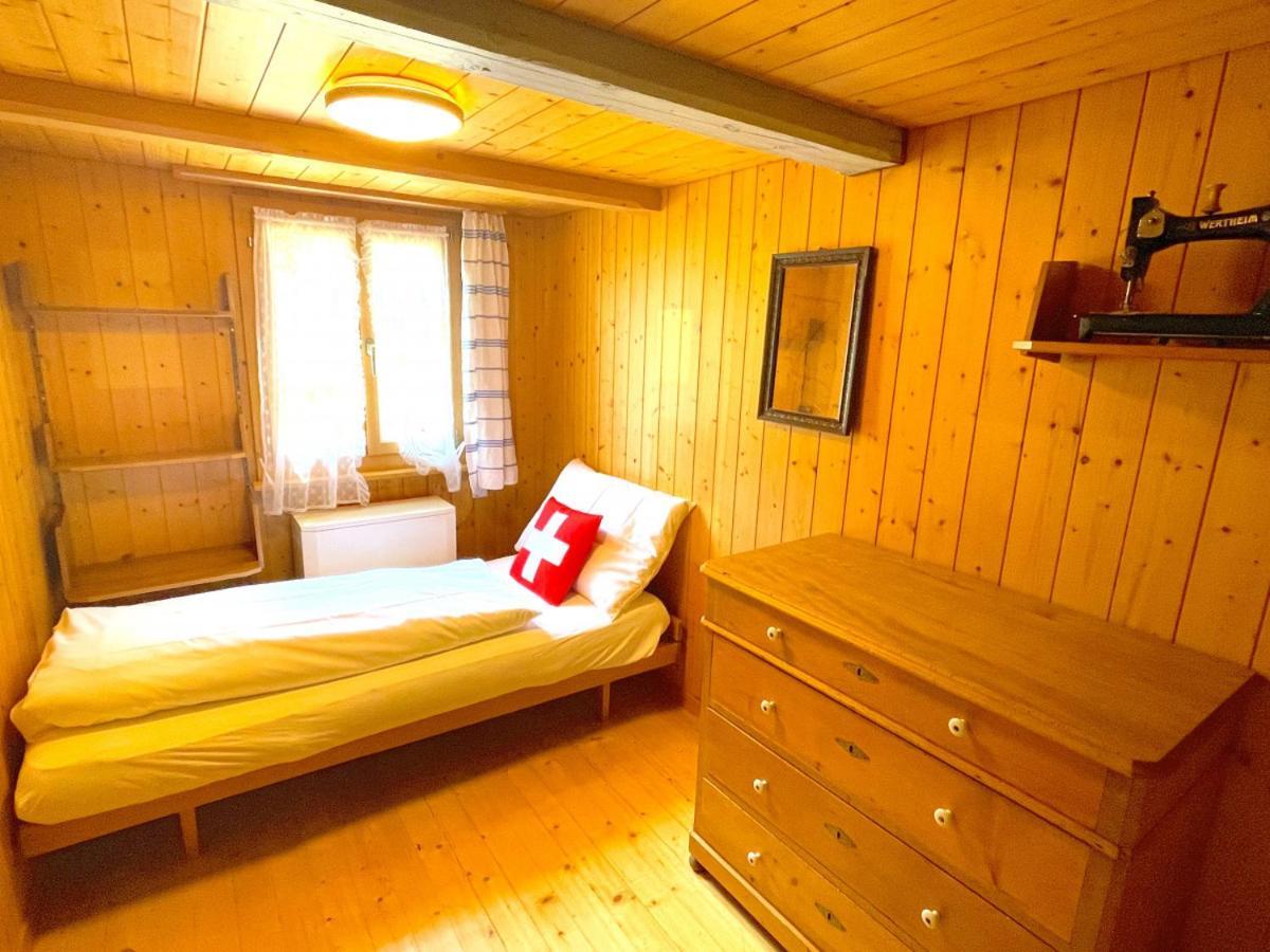 Swisshut Stunning Views Alps Lake - Chalet Erli Därligen Exterior foto